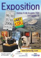 AFFICHE EXPOSITION L'ART A CDG AFFICHE EXPOSITION L'ART A CDG